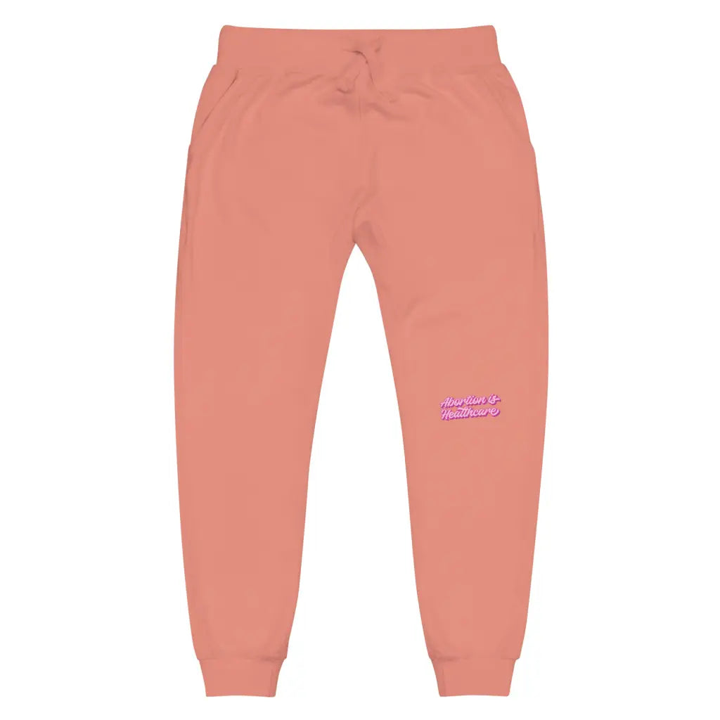 Abortion Is Healthcare Unisex Fleece Sweatpants - Democratic