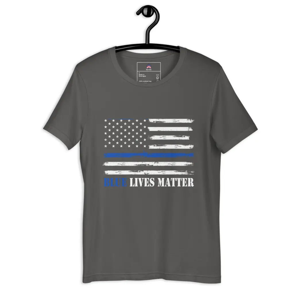 American Flag Unisex T-shirt - Asphalt / s - Republican