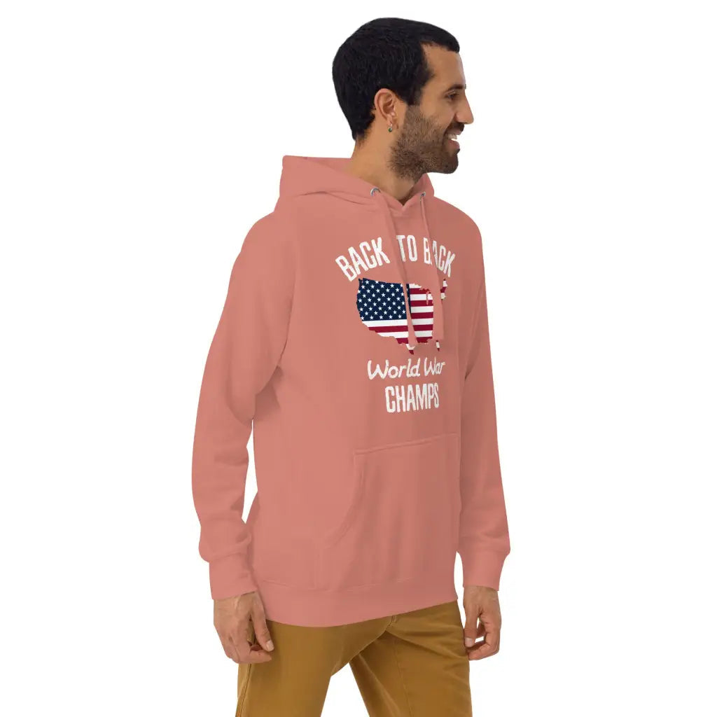 Back To Back World War Champs Unisex Hoodie - Republican