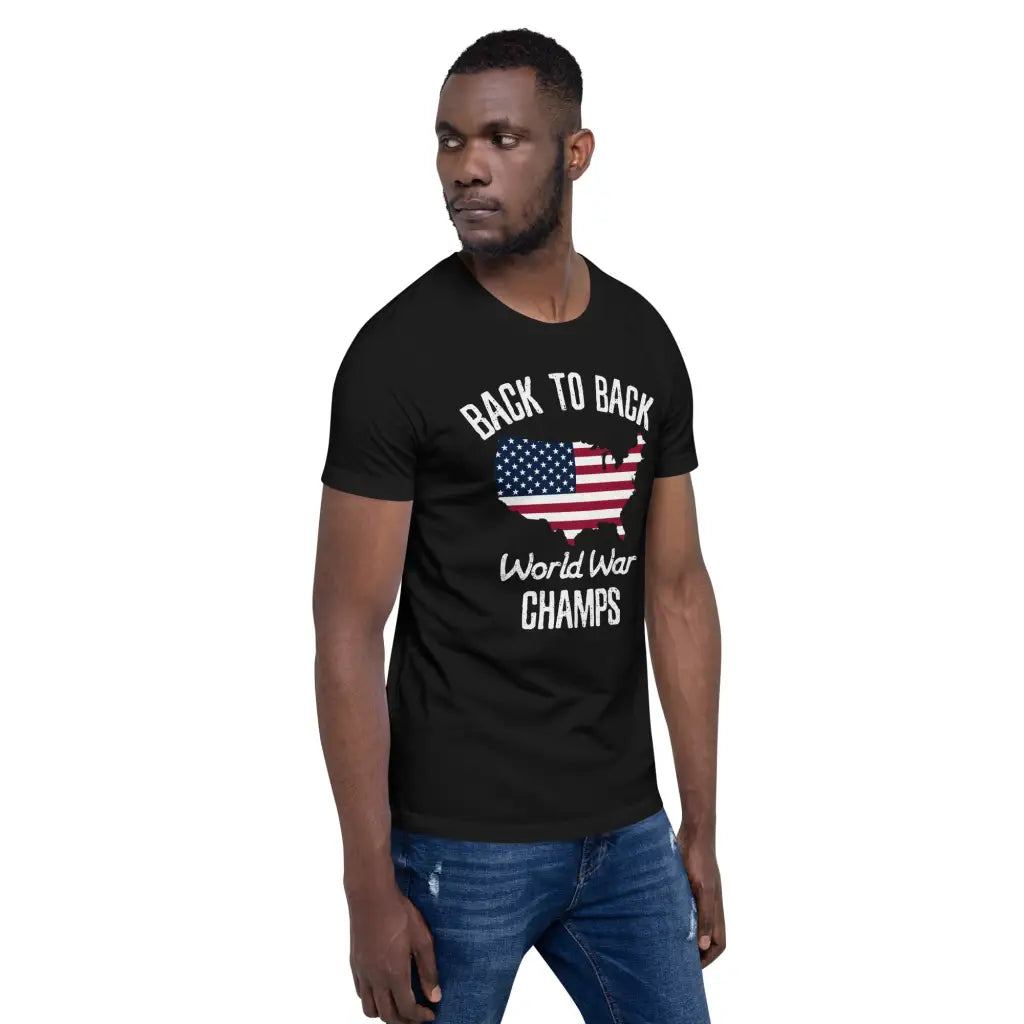 Back To Back World War Champs Unisex T-shirt - Republican