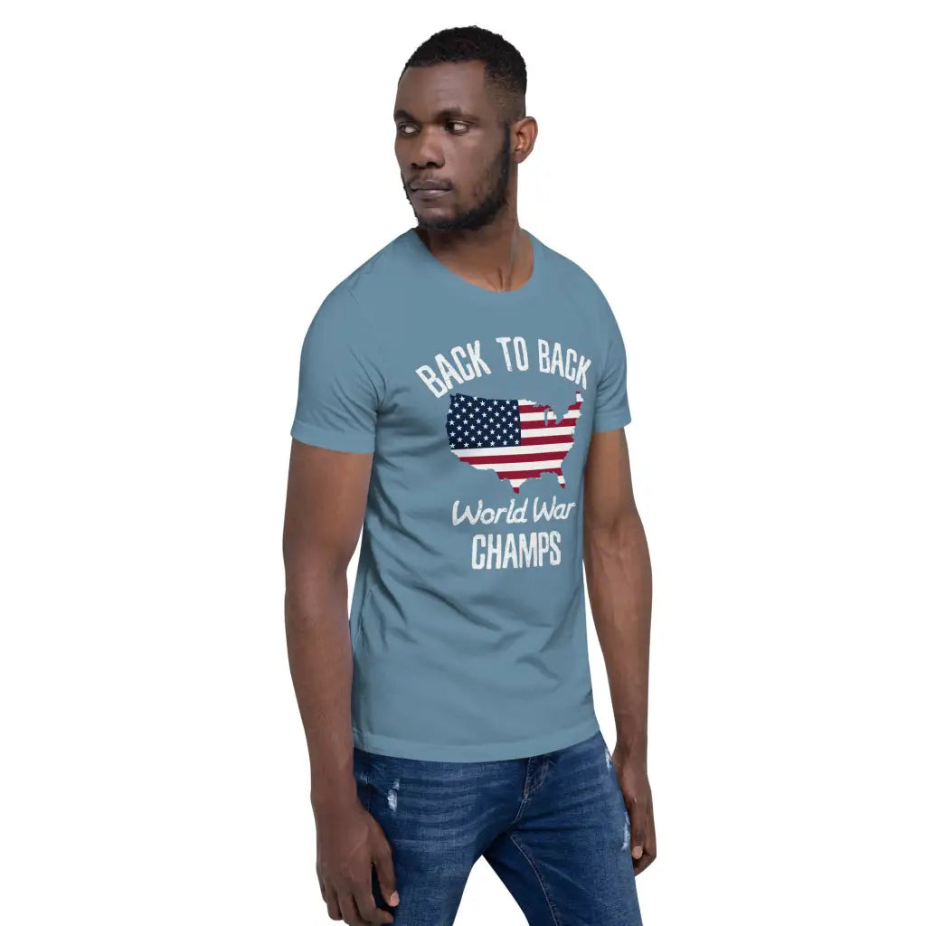 Back To Back World War Champs Unisex T-shirt - Republican