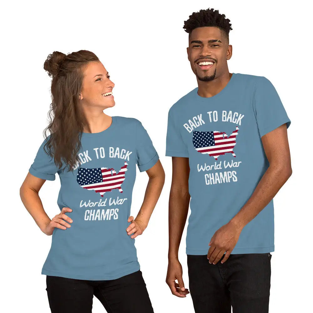 Back To Back World War Champs Unisex T-shirt - Republican