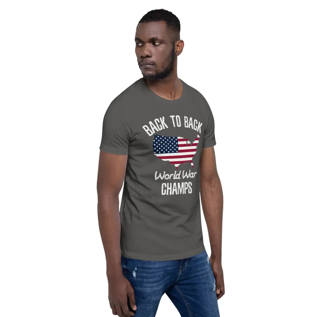 Back To Back World War Champs Unisex T-shirt - Republican