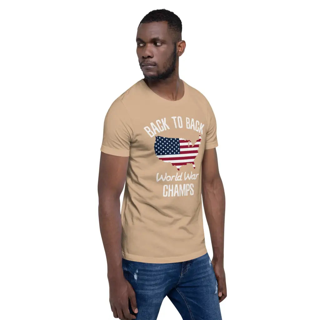 Back To Back World War Champs Unisex T-shirt - Republican