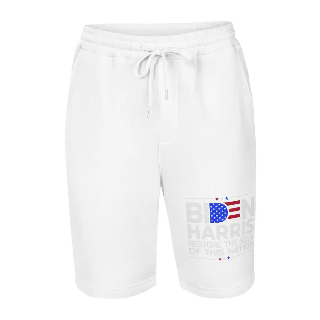 Biden Harris Men’s Fleece Shorts - Democratic