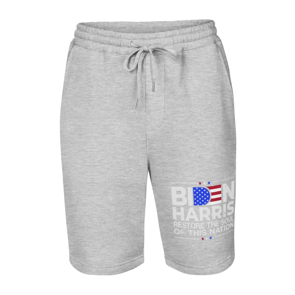 Biden Harris Men’s Fleece Shorts - Democratic