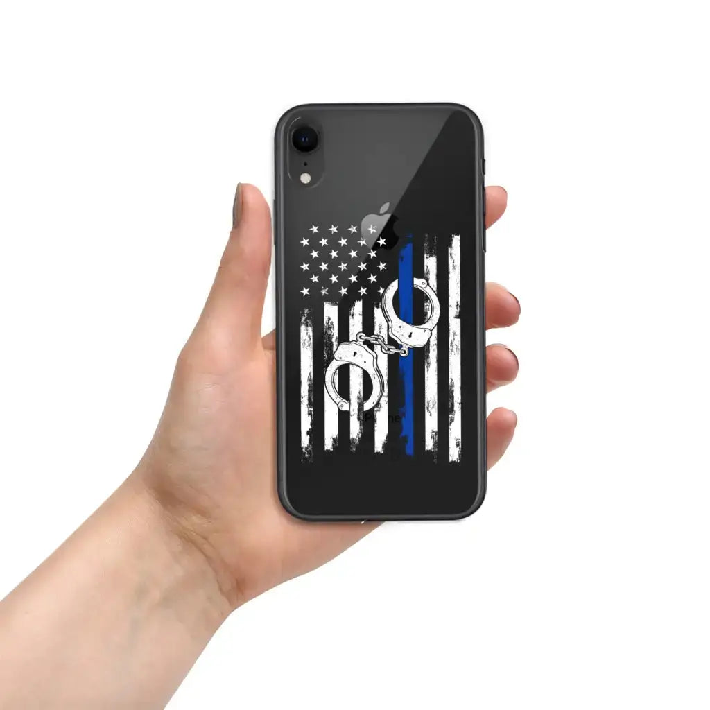 Blue Usa Flag Police Lives Matter Iphone Case - Iphone Xr -
