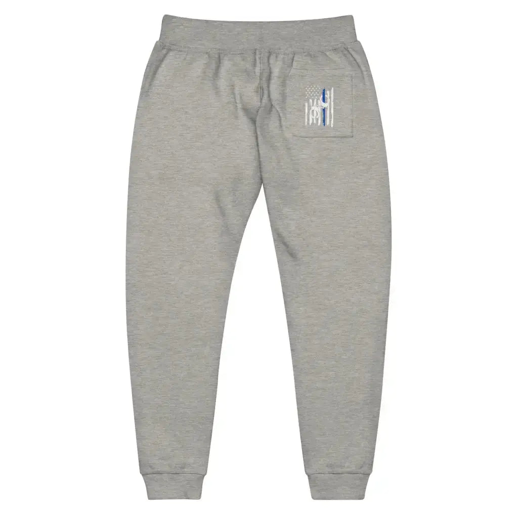 Blue Usa Flag Police Lives Matter Unisex Fleece Sweatpants -