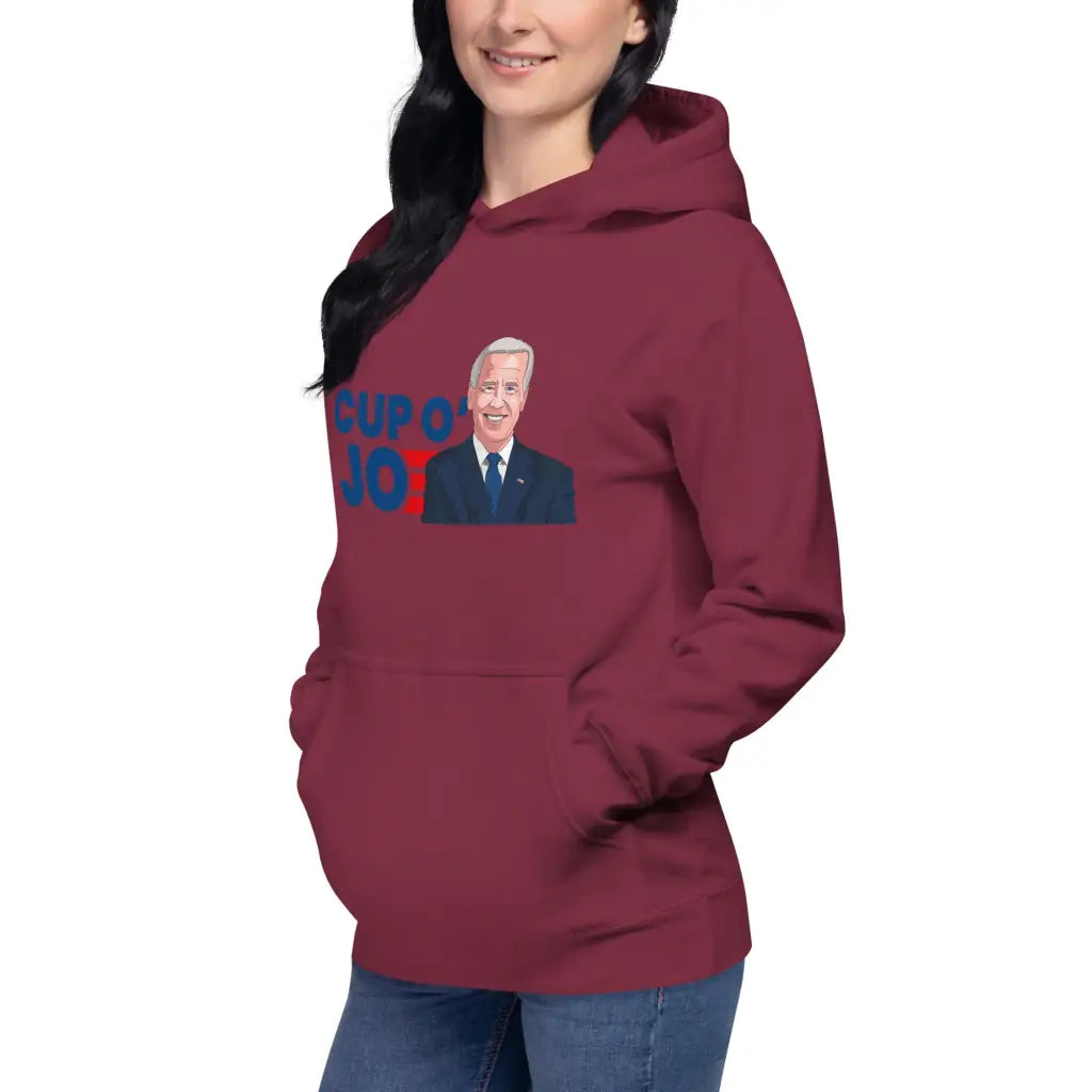 Cup Of Joe Unisex Hoodie - Democratic