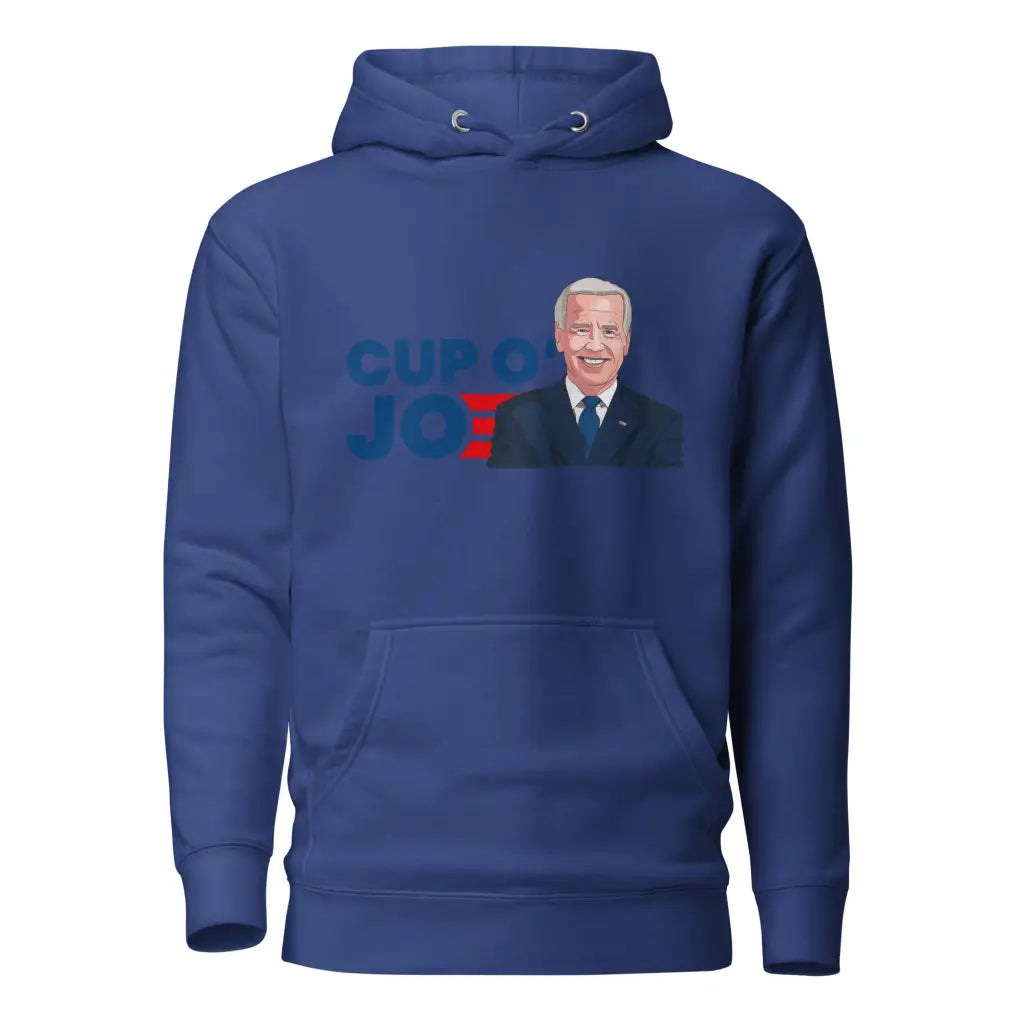 Cup Of Joe Unisex Hoodie - Team Royal / s - Democratic