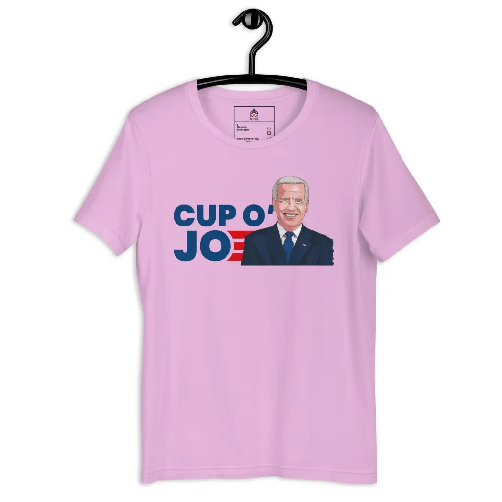 Cup Of Joe Unisex T-shirt - Lilac / s - Democratic