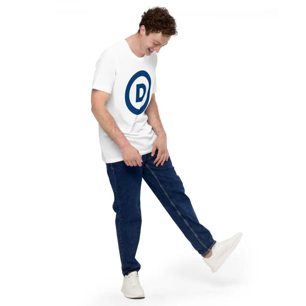 D Logo Unisex T-shirt - Democratic