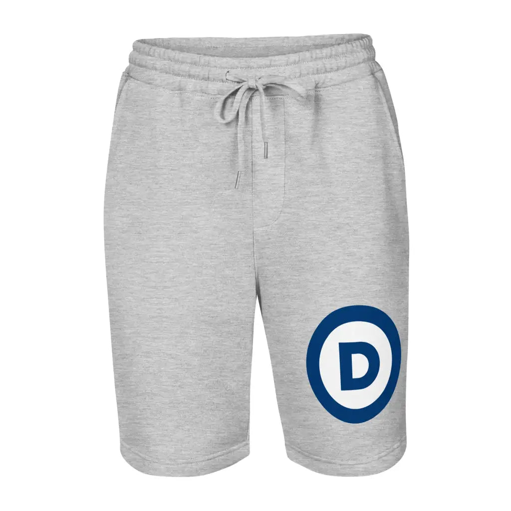 Democrat Logo Men’s Fleece Shorts - Democratic