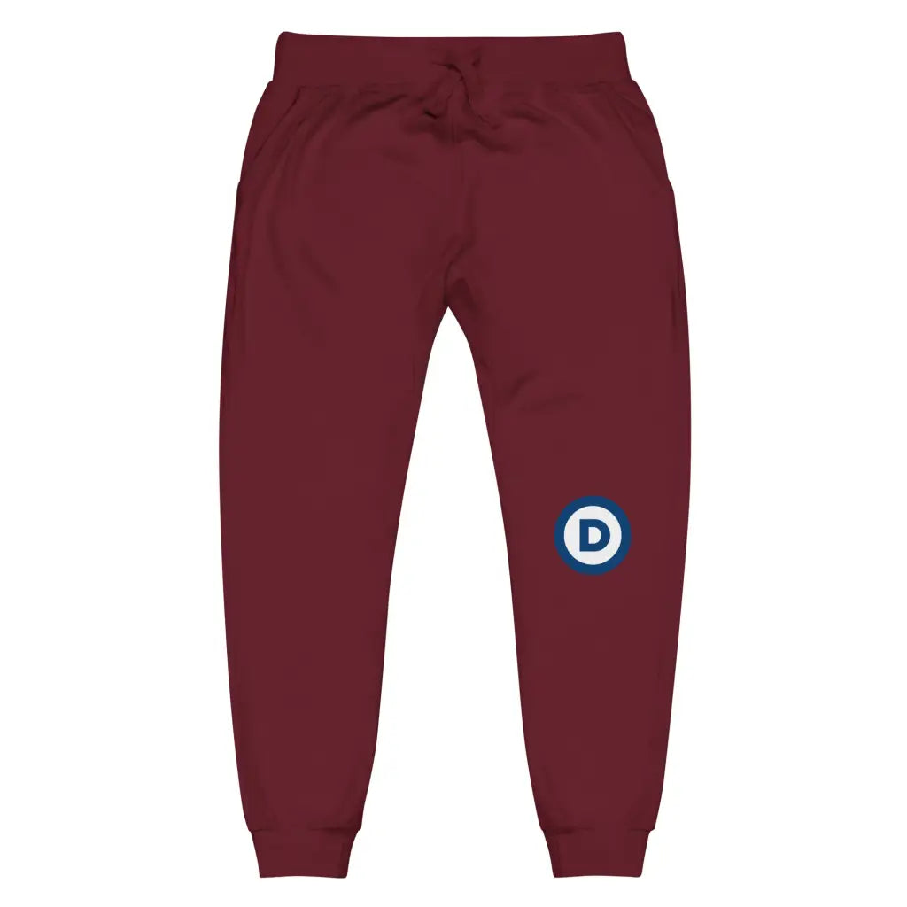 Democrat Logo Unisex Fleece Sweatpants - Democratic