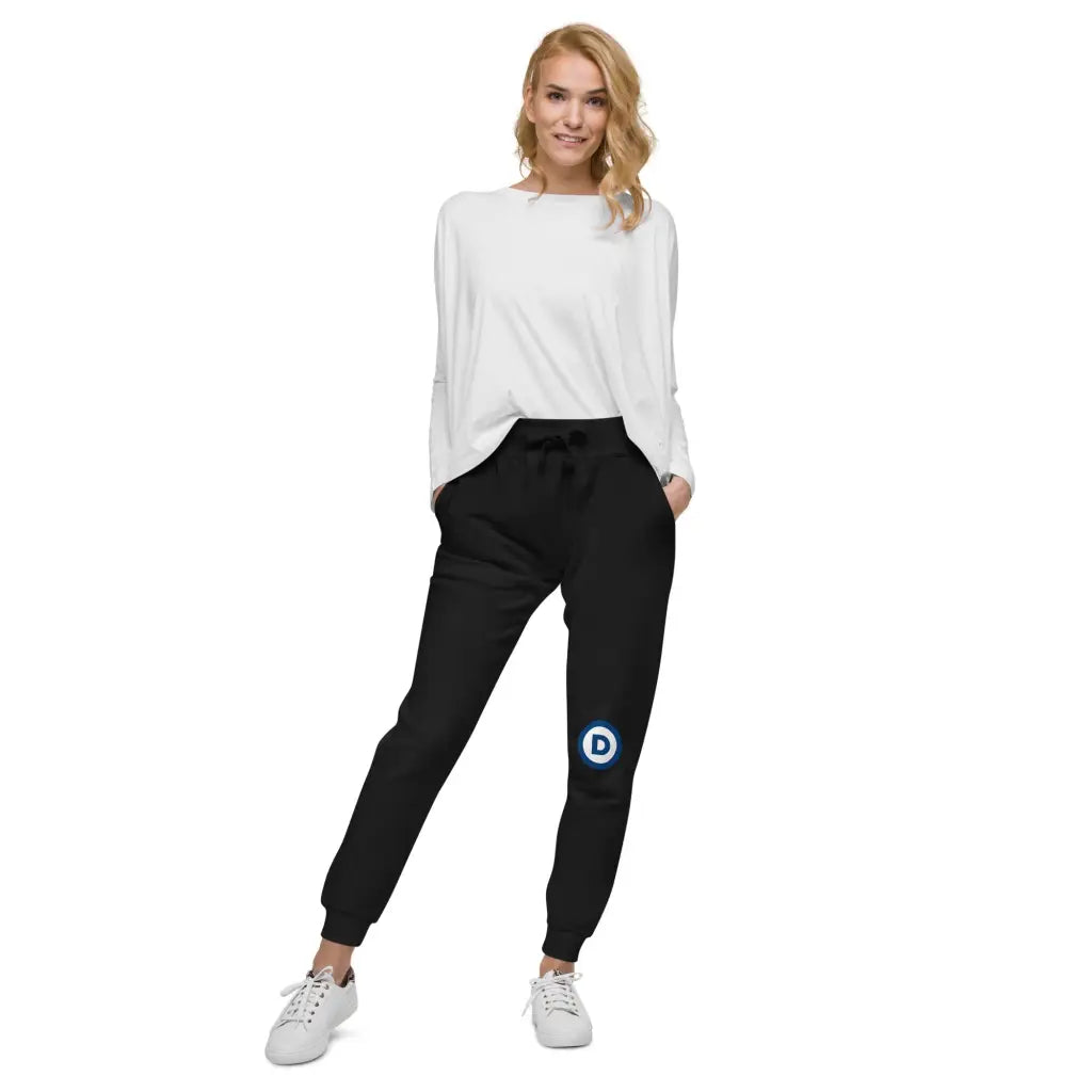 Democrat Logo Unisex Fleece Sweatpants - Democratic