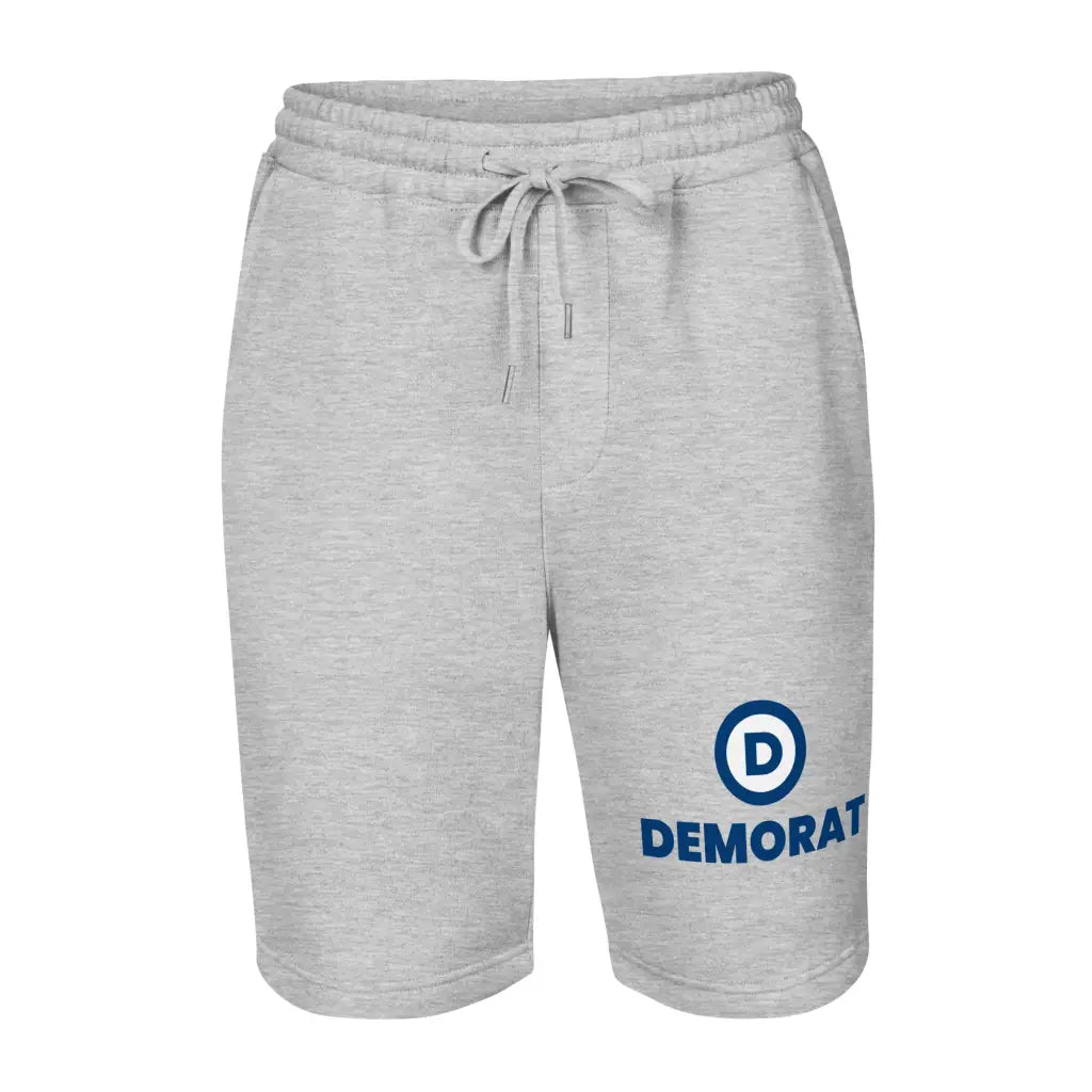 Democrat Men’s Fleece Shorts - Heather Grey / s - Democratic