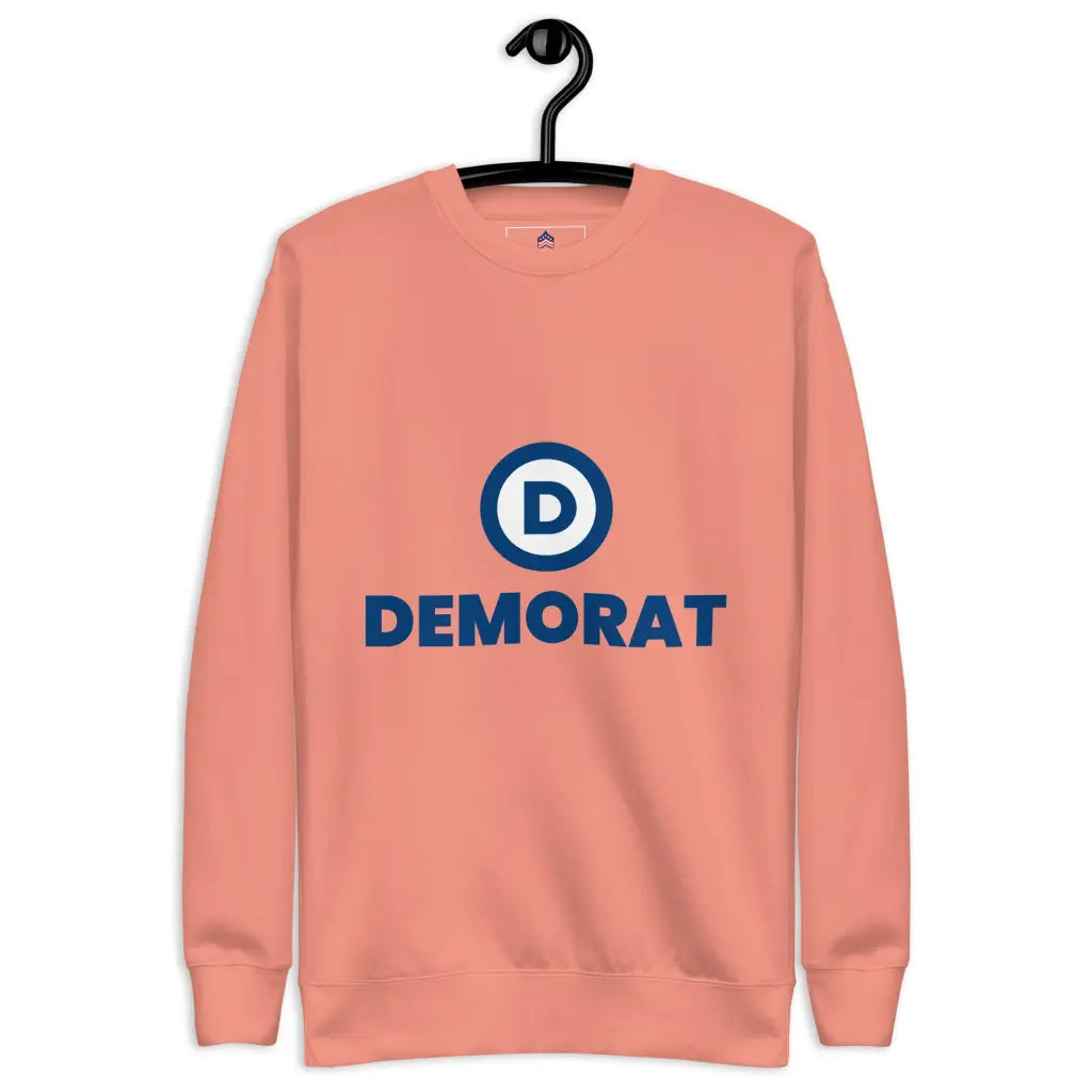 Democrat Unisex Premium Sweatshirt - Dusty Rose / s -