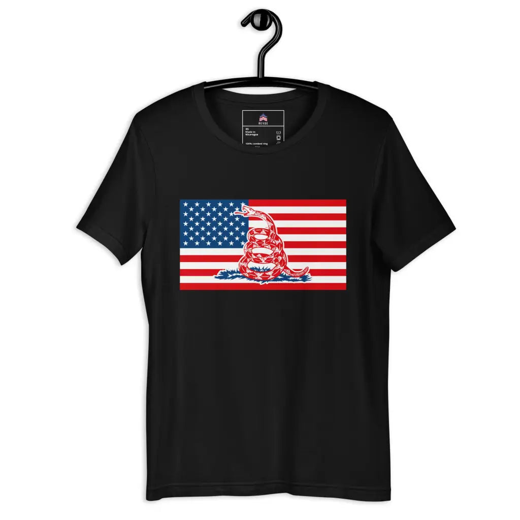 Don’t Tread On Me Unisex T-shirt - Black / Xs - Republican