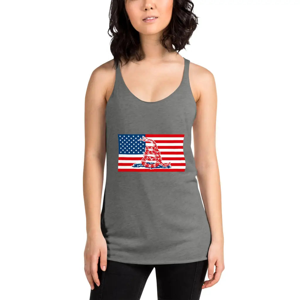 Don’t Tread On Me Women’s Racerback Tank - Republican