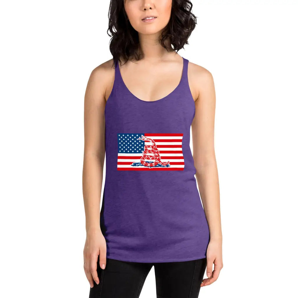 Don’t Tread On Me Women’s Racerback Tank - Republican