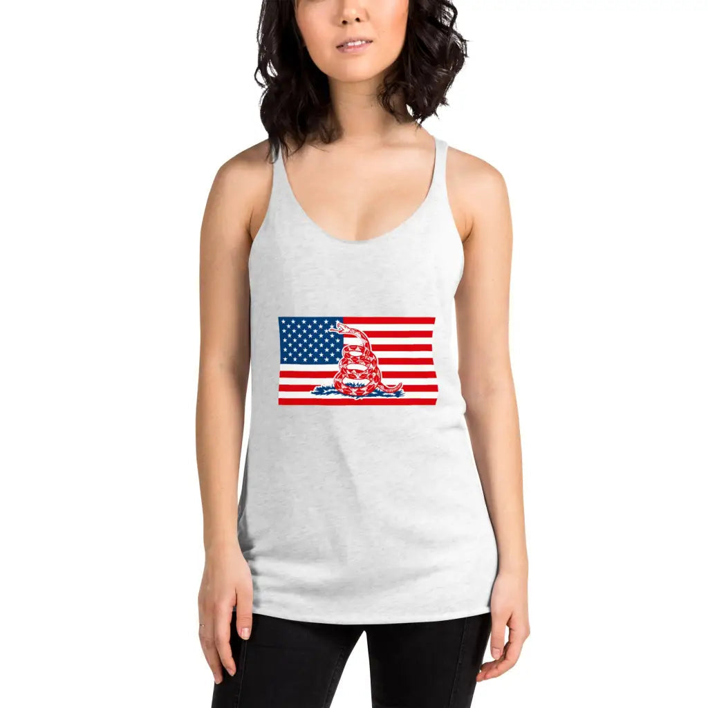 Don’t Tread On Me Women’s Racerback Tank - Republican