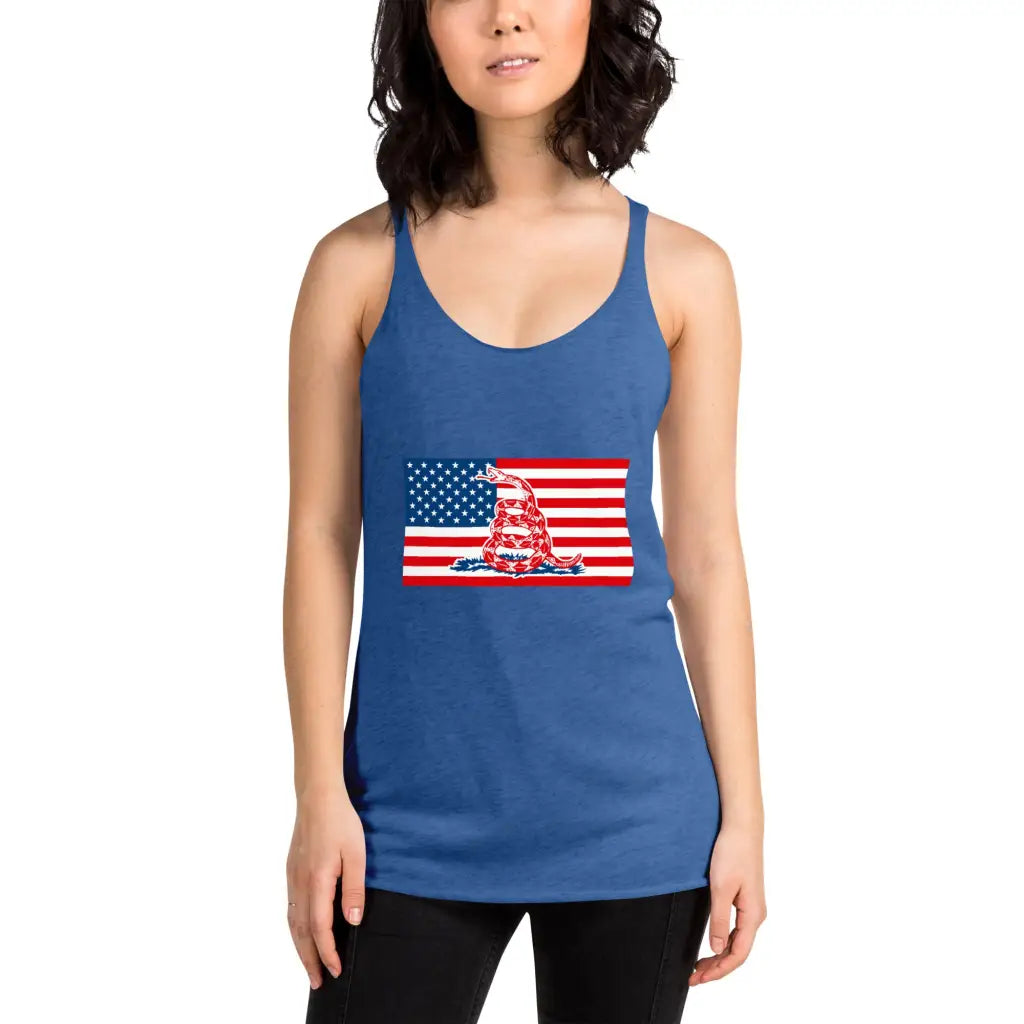 Don’t Tread On Me Women’s Racerback Tank - Republican