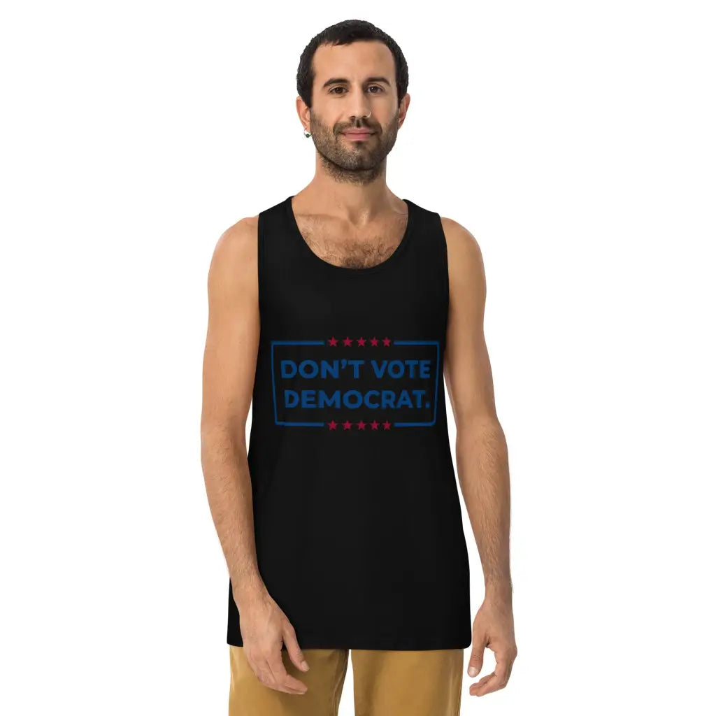 Don’t Vote Democrat Men’s Premium Tank Top - Republican