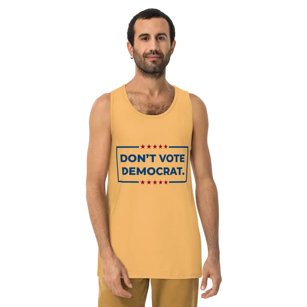 Don’t Vote Democrat Men’s Premium Tank Top - Republican