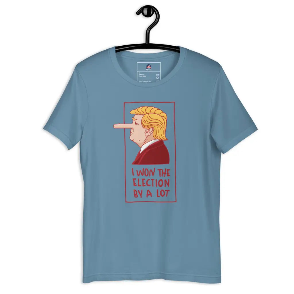 Dtrump Unisex T-shirt - Steel Blue / s - Democratic