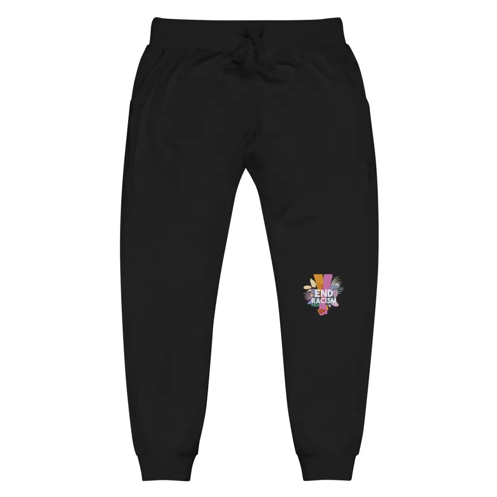 End Racism Unisex Fleece Sweatpants - Democratic