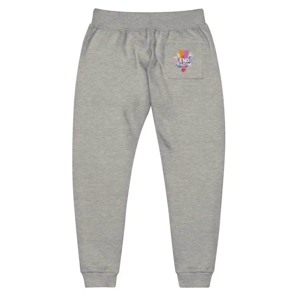 End Racism Unisex Fleece Sweatpants - Democratic