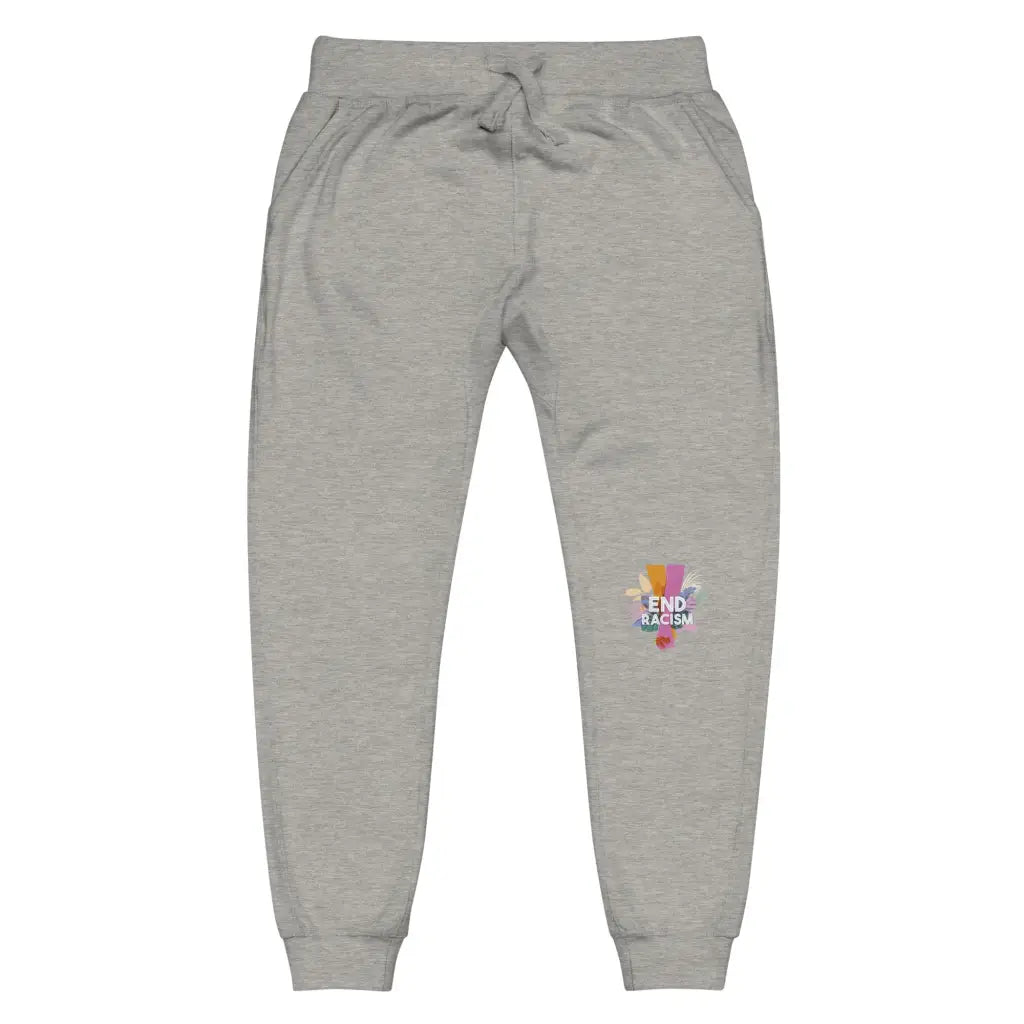 End Racism Unisex Fleece Sweatpants - Democratic