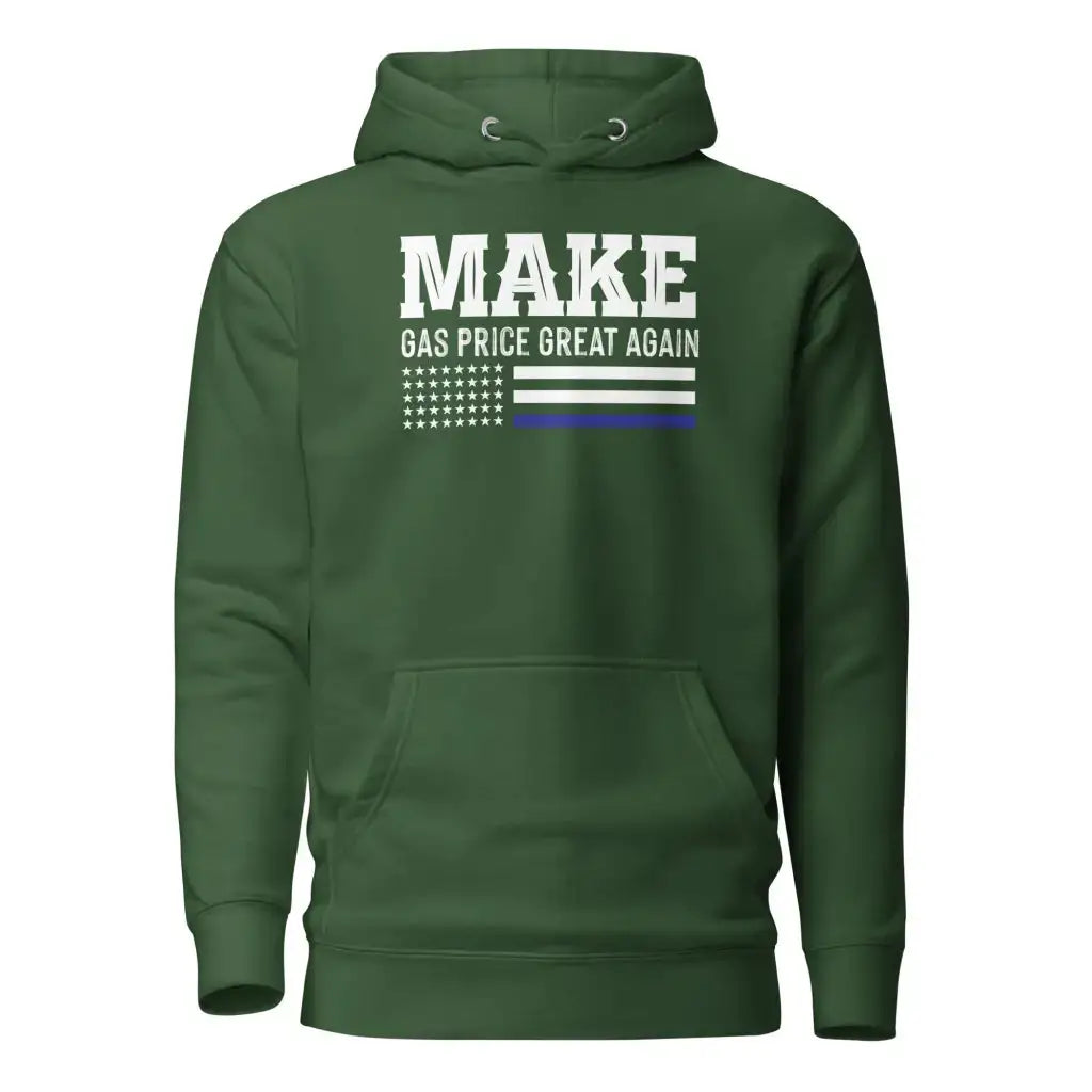 Funny Make Unisex Hoodie - Forest Green / s - Republican