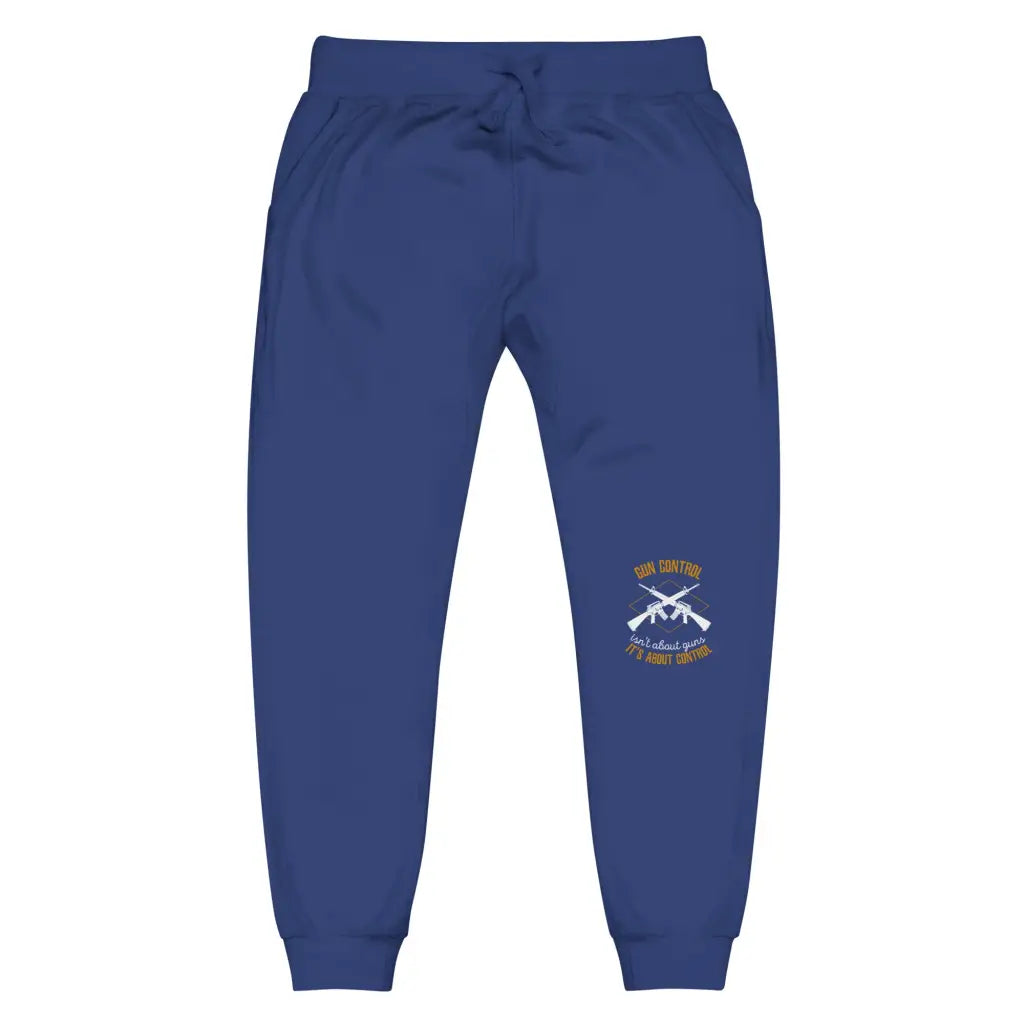 Gun Control Unisex Fleece Sweatpants - Republican