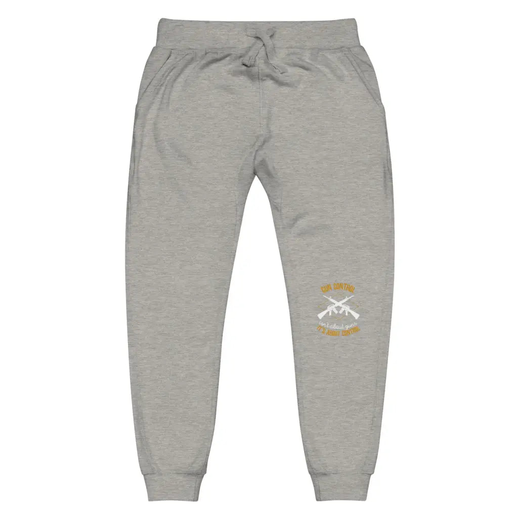 Gun Control Unisex Fleece Sweatpants - Republican