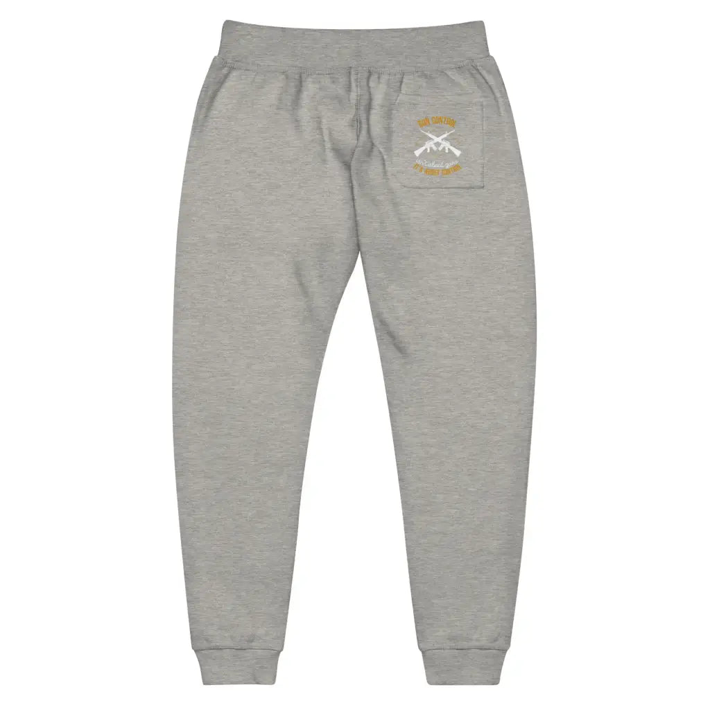 Gun Control Unisex Fleece Sweatpants - Republican