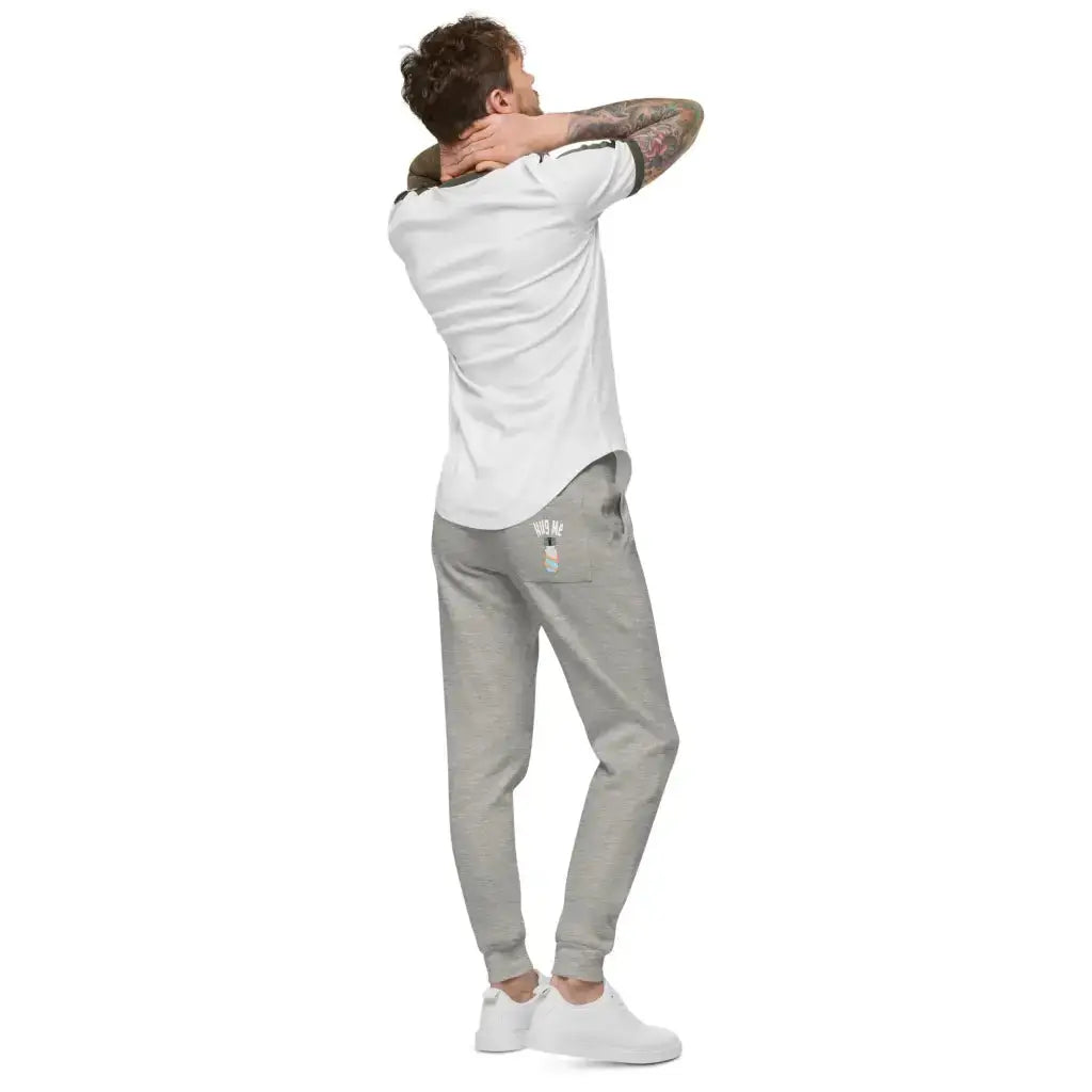 Hug Me I’m Vaccinated 2 Unisex Fleece Sweatpants -