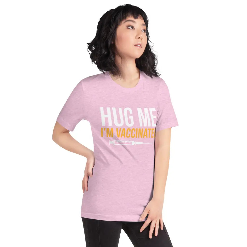 Hug Me I’m Vaccinated Unisex T-shirt - Democratic