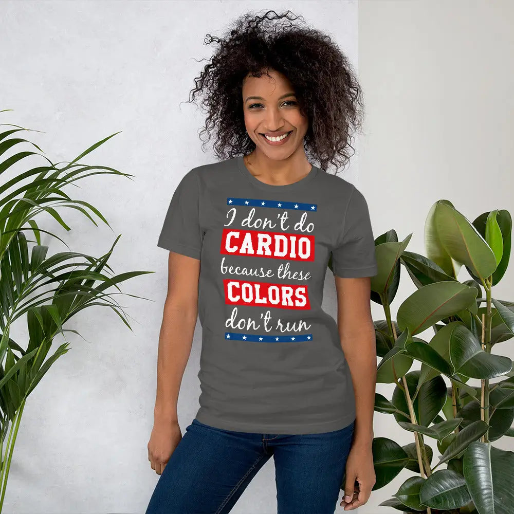 I Don’t Do Cardio Unisex T-shirt - Republican