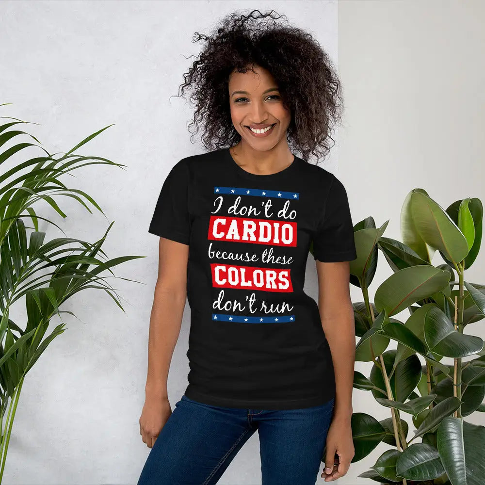 I Don’t Do Cardio Unisex T-shirt - Republican