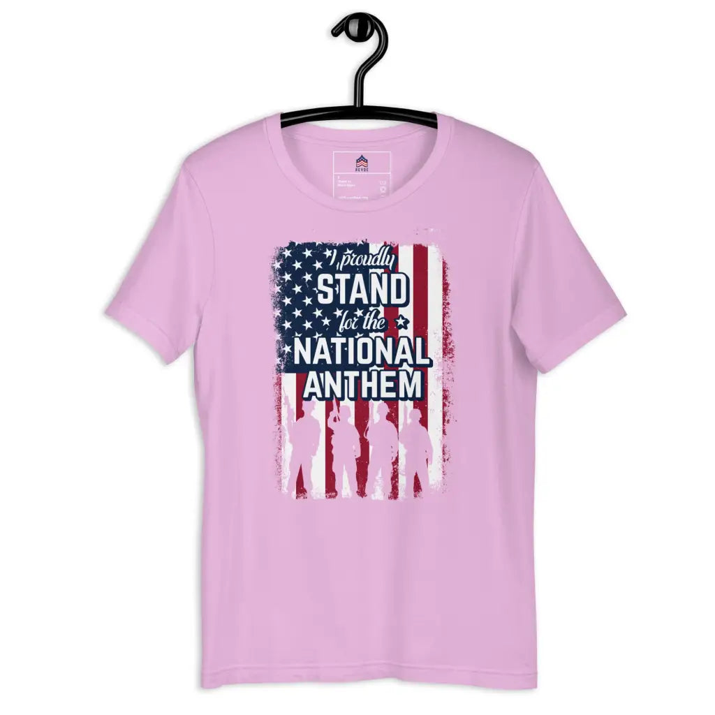 I Proudly Stand Unisex T-shirt - Lilac / s - Republican