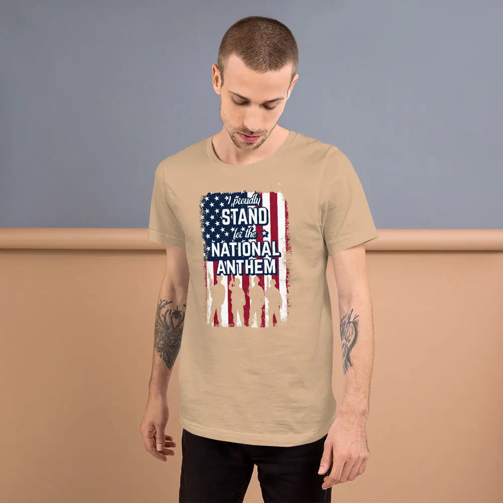 I Proudly Stand Unisex T-shirt - Republican