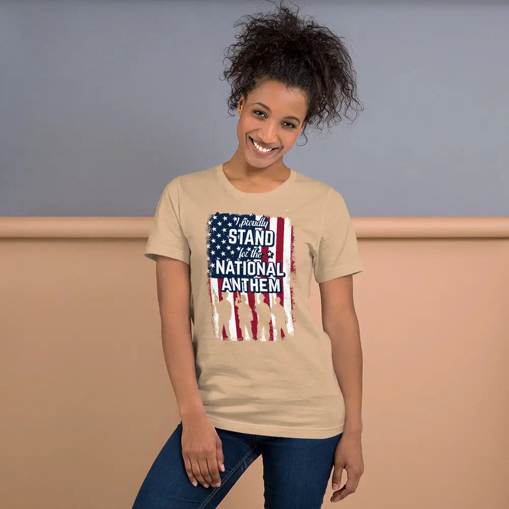 I Proudly Stand Unisex T-shirt - Republican