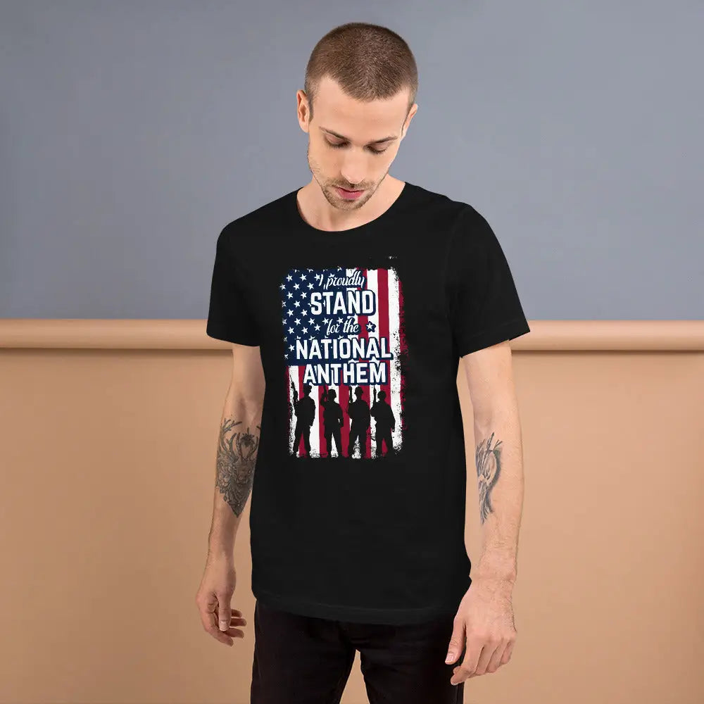 I Proudly Stand Unisex T-shirt - Republican