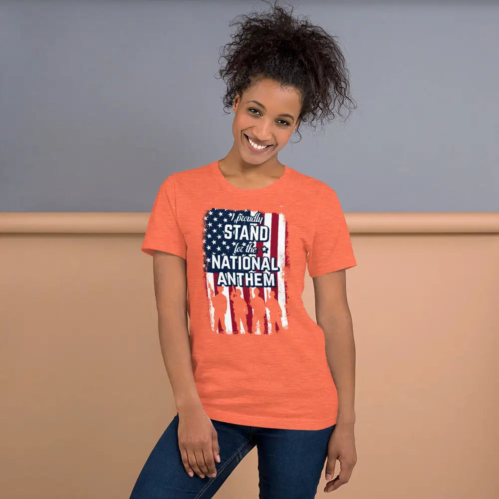 I Proudly Stand Unisex T-shirt - Republican