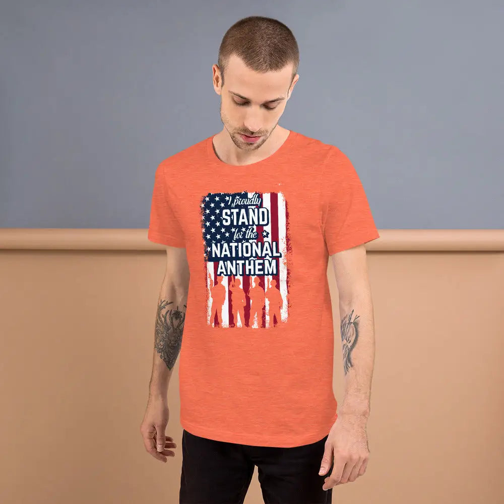 I Proudly Stand Unisex T-shirt - Republican