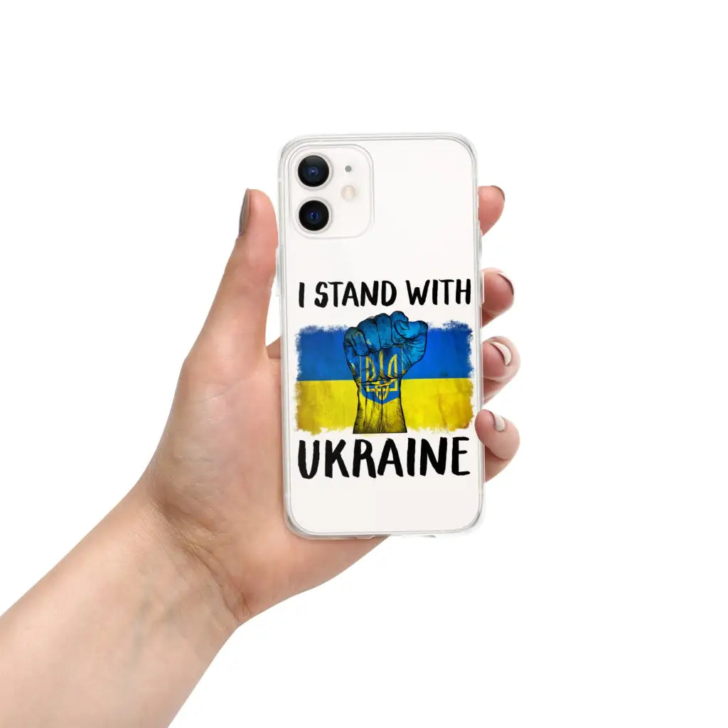 I Stand With Ukraine Iphone Case - Iphone 12 Mini -