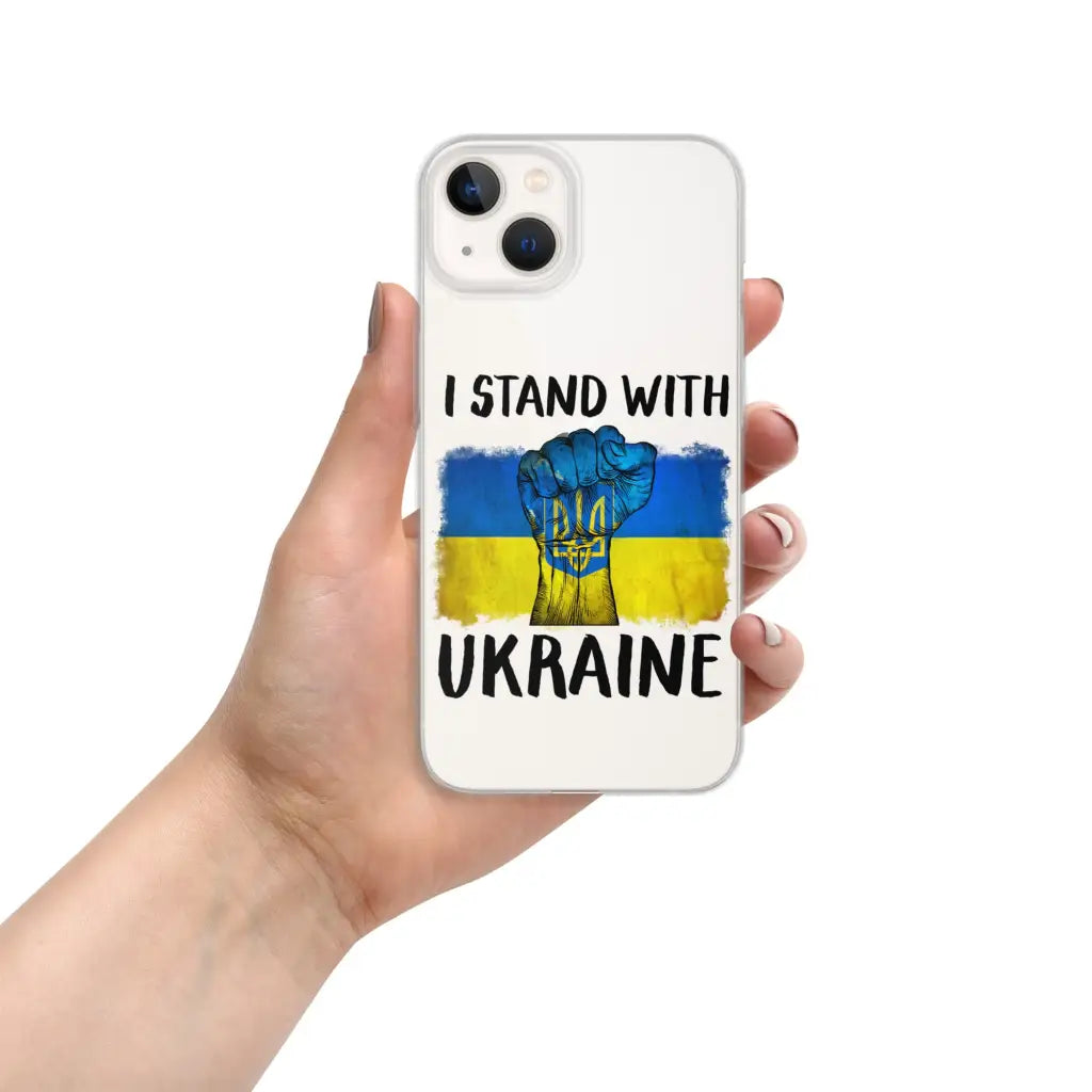 I Stand With Ukraine Iphone Case - Iphone 13 - Democratic