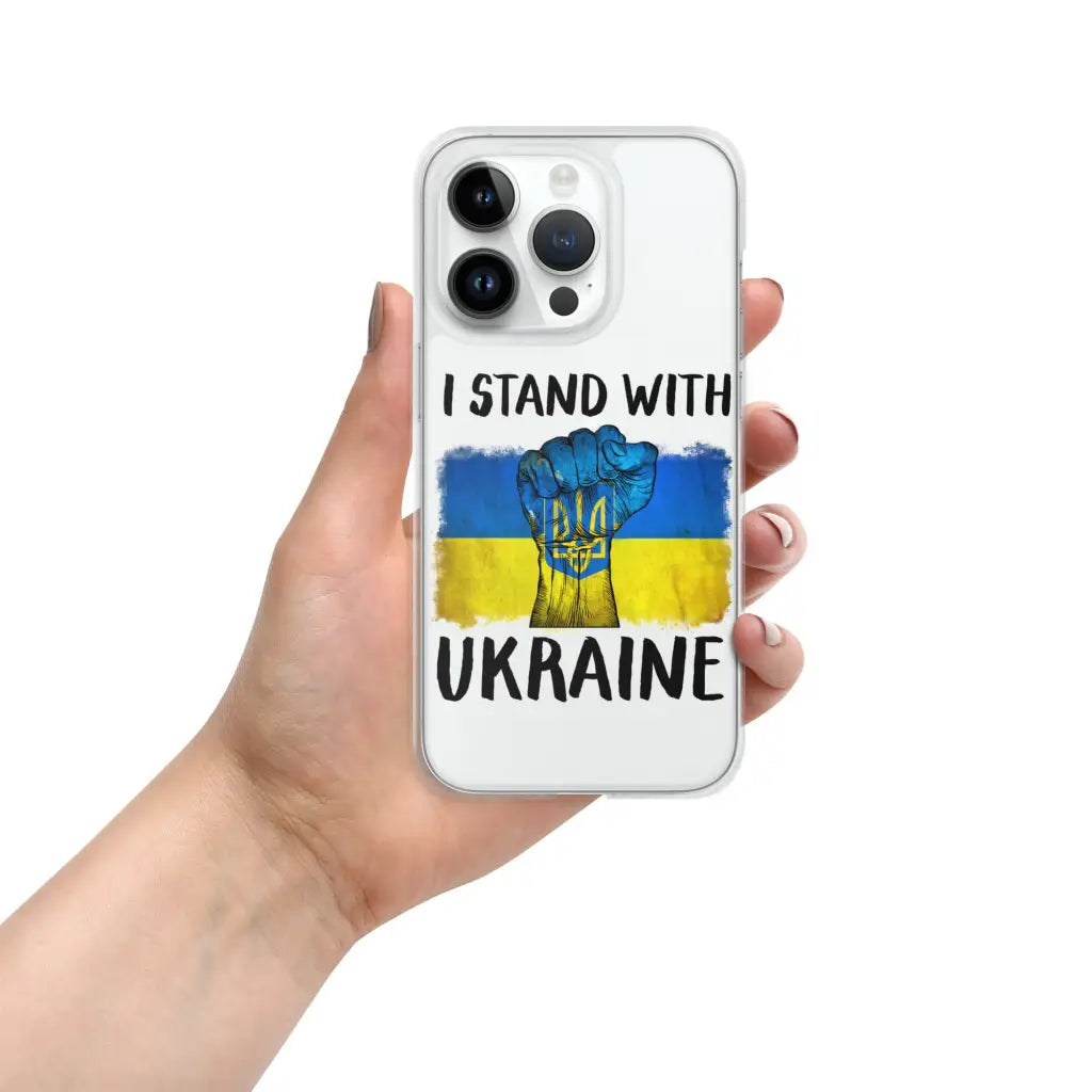 I Stand With Ukraine Iphone Case - Iphone 14 Pro -