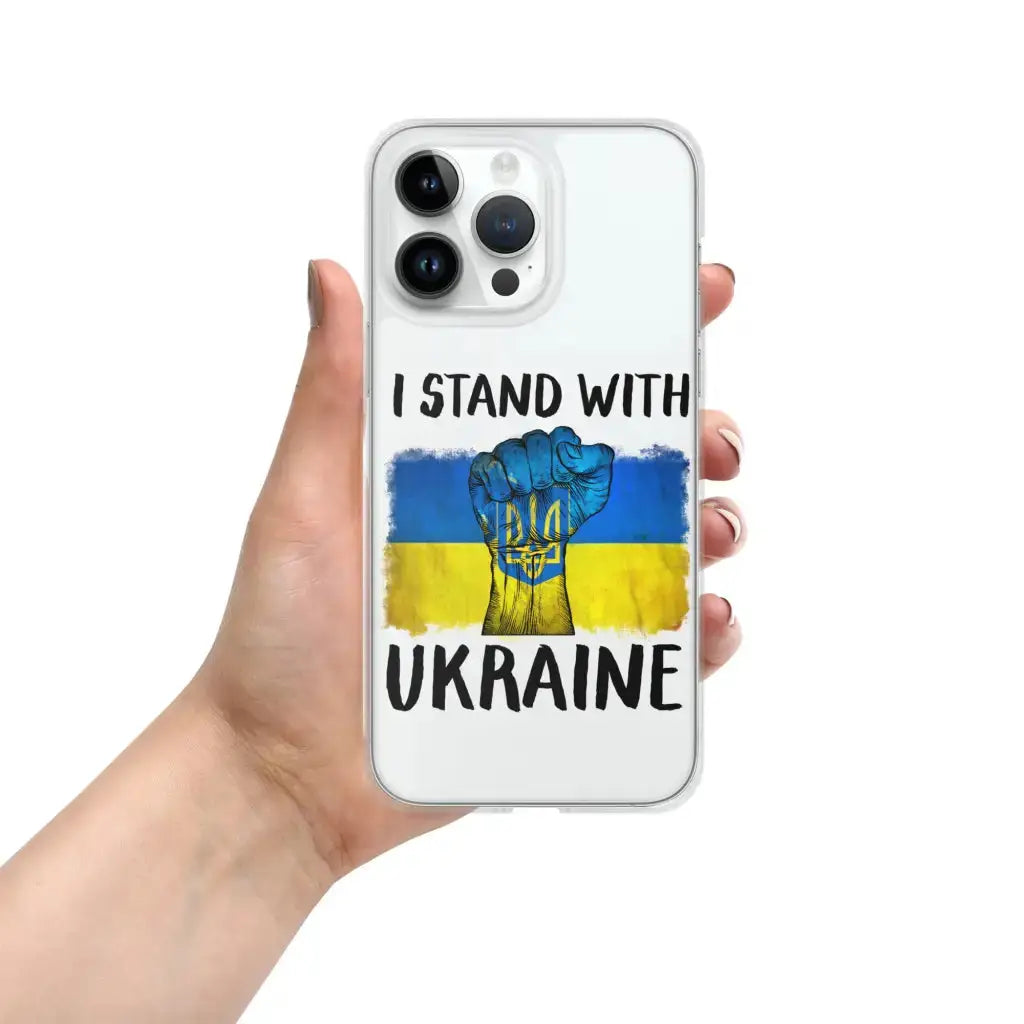 I Stand With Ukraine Iphone Case - Democratic